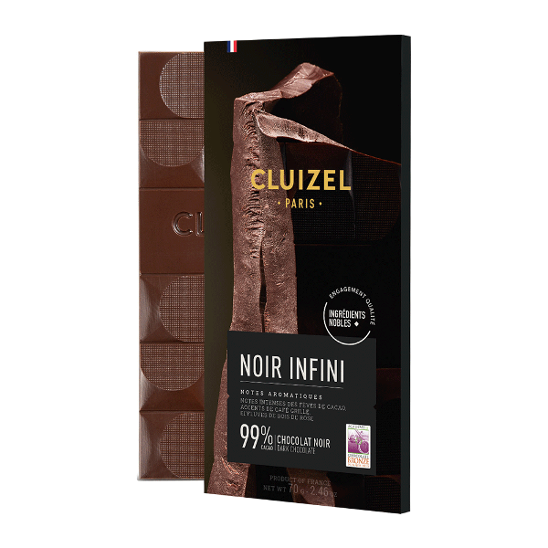 [클뤼젤 파리]  누아 인피니 초콜렛 99% 70g - 국내배송